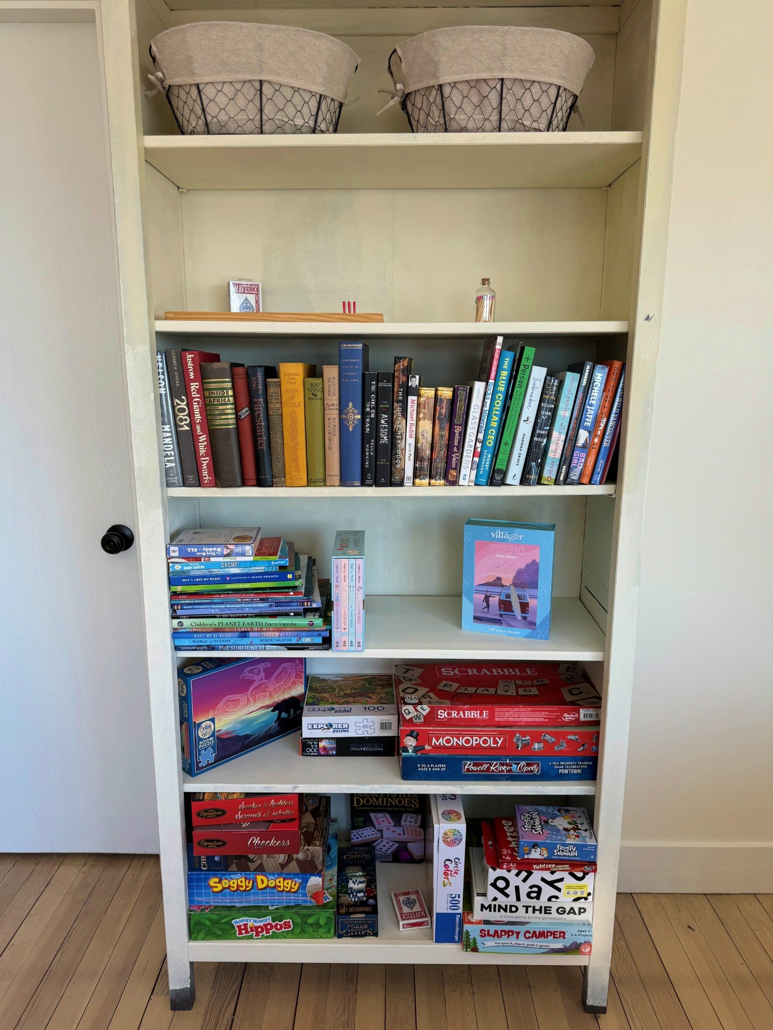 Books and board games
