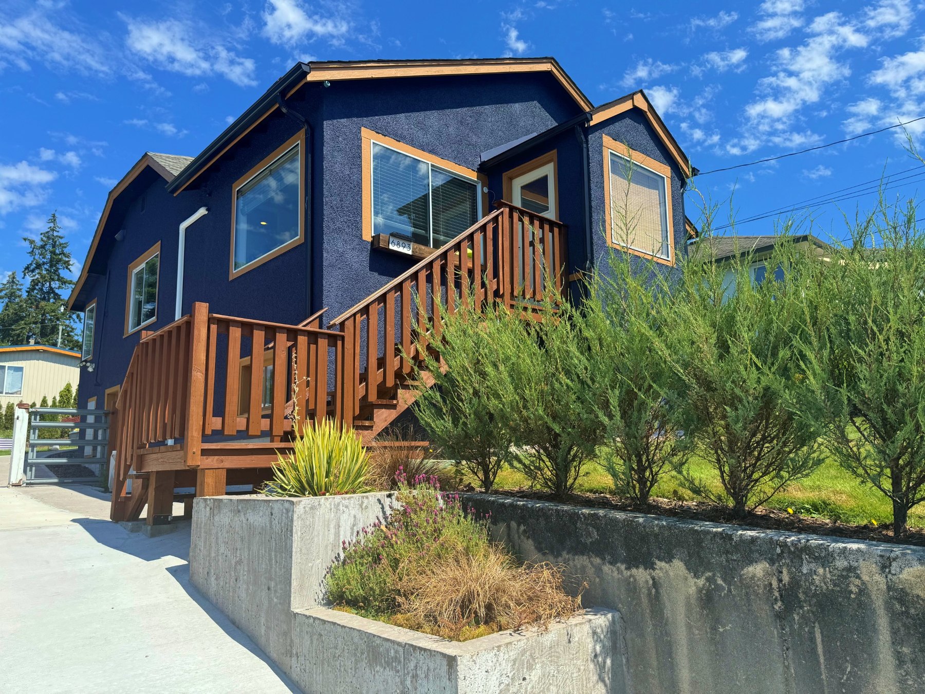 Exterior of the house